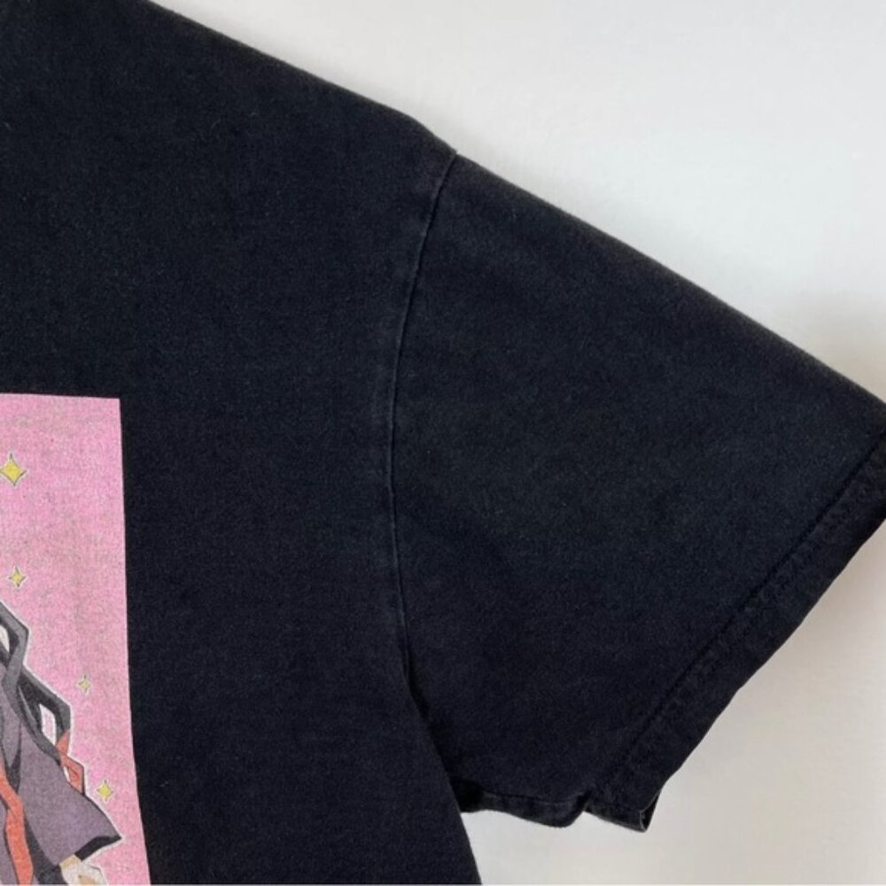 Demon Slayer Anime Manga Black T-shirt Kimetso No Yaiba Sz Medium Fits Short - Picture 7 of 10